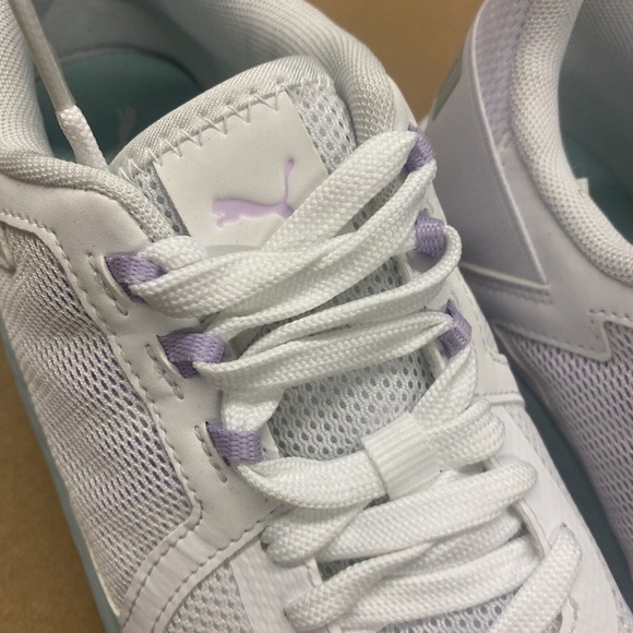 Puma Anzarun Running Shoes Women's 11 White Glow Light Lavender 374255-22 - Picture 7 of 10